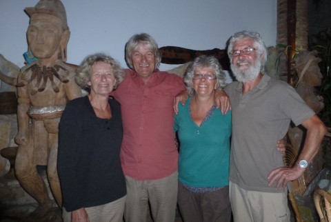 Hélène, Jean-Claude, Andrée, Alain